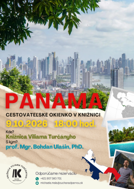 plagát k&nbsp;akcii Cestovateľské kino - panama