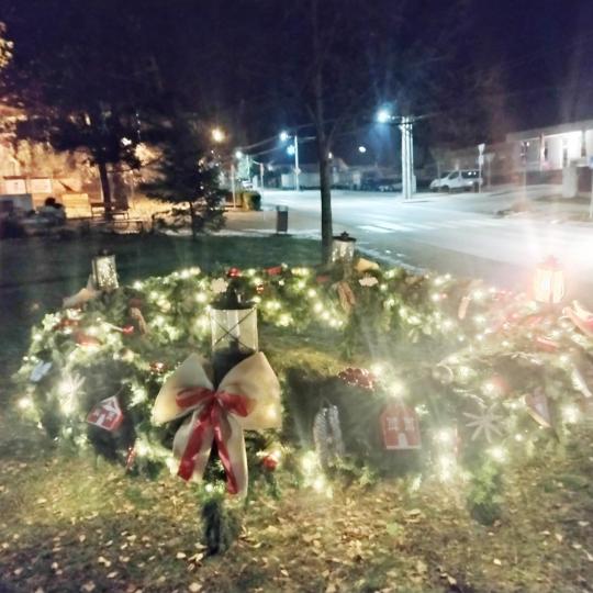 Požehnanie obecného adventného venca 2023