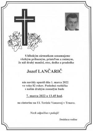 Jozef Lančarič 1