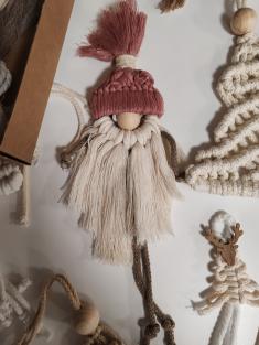 Macrame - Anjel: symbol vianoc 1